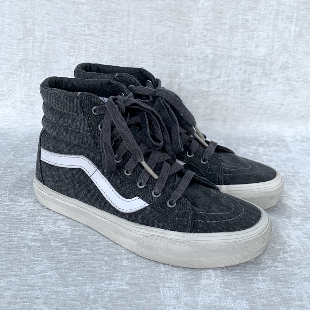 Vans Sk8-Hi Gray Overwashed Sneakers